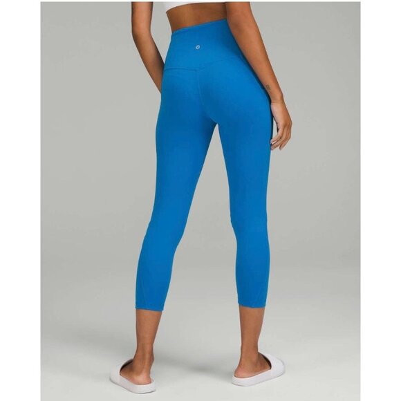 NWOT Lululemon Align High Rise Pant with pockets 25 " Poolside Nulu Size 10 - Picture 10 of 13